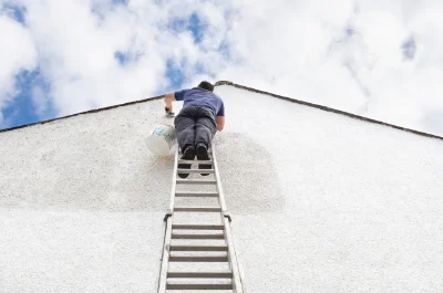 Peinture extérieure à la Turbie — façades et ravalement